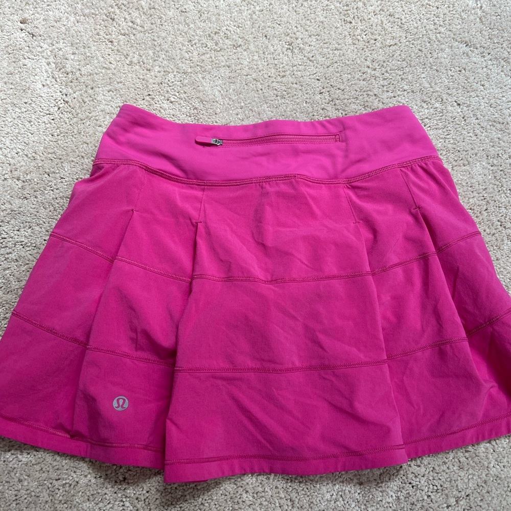 lulu sonic pink pace rival skirt- size 2